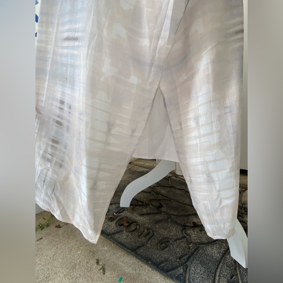 h by halston goddess gown kaftan dress sz. 4 - Picture 7 of 14